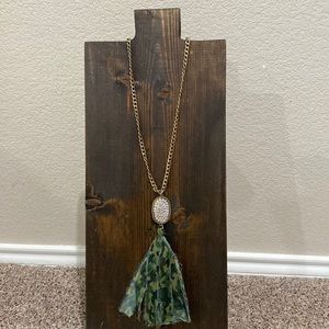 Long gold chain necklace - adjustable